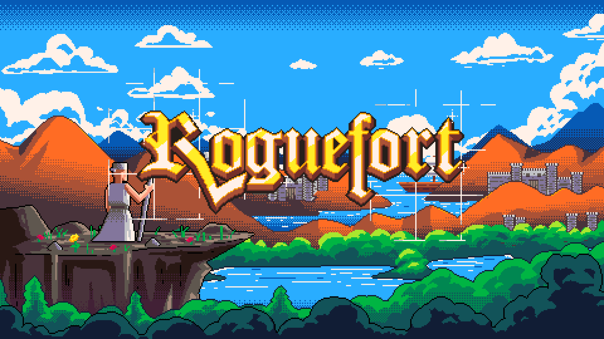 Key art with the Roguefort logo