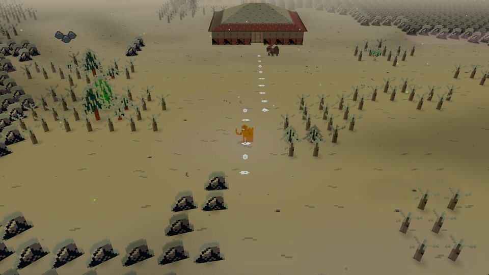 Open plains in 3D