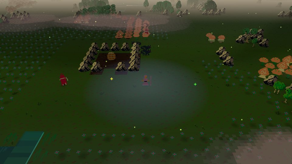 A foggy night in 3D